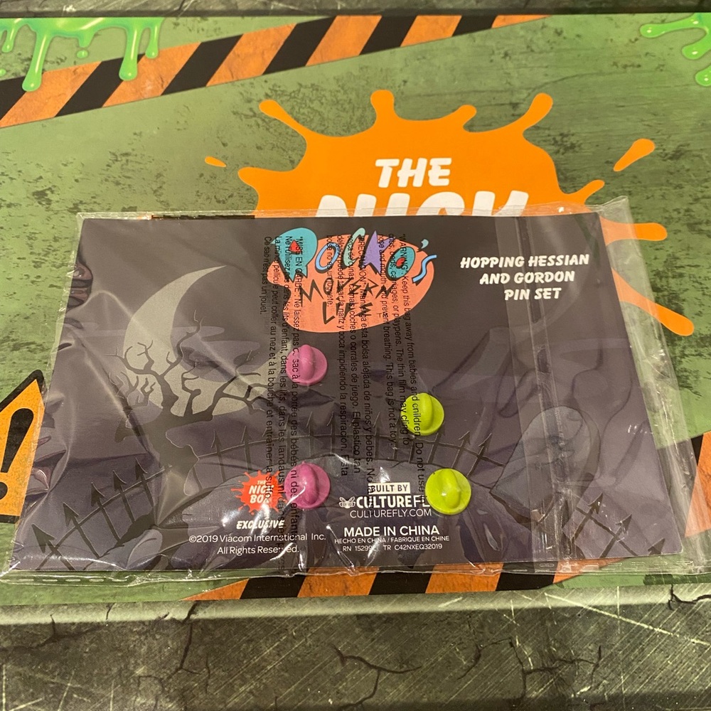 Rocko’s Modern Life Enamel Pin Set - Picture 3 of 3